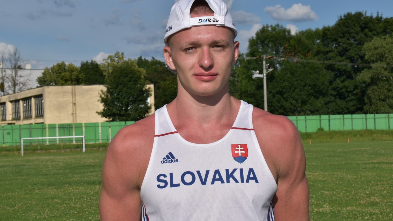 Tomáš Matuščák je nádejný šprintérsky talent.  