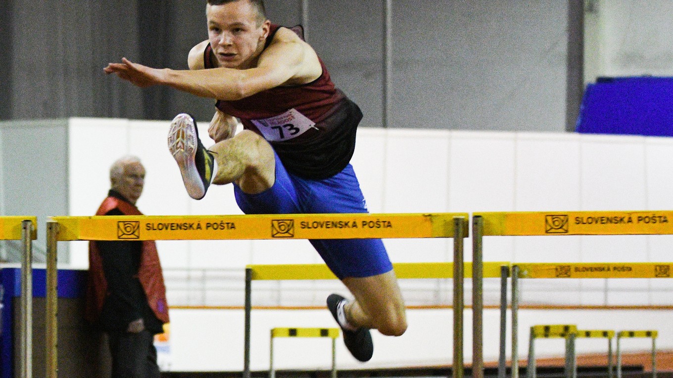 Spišiak Matej Baluch bol najpozitívnejším východniarskym zjavom na Atletickej lige v Košiciach.