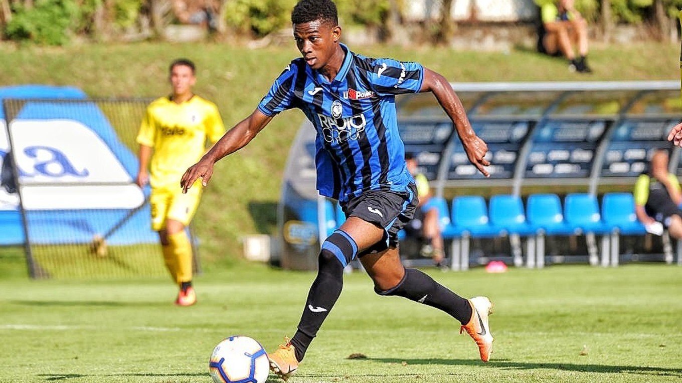 Amad Diallo Traoré v drese tímu Atalanta Bergamo. 