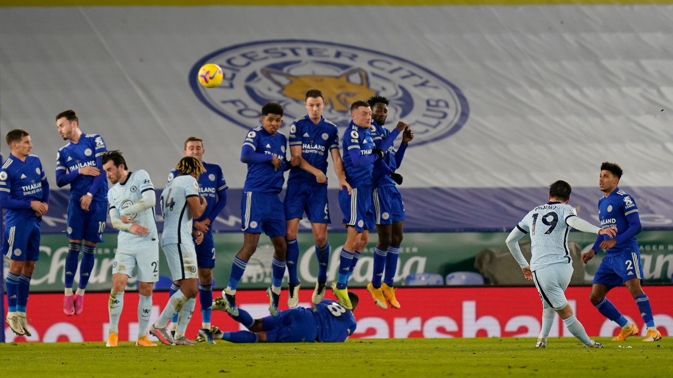 Zápas Leicester City - FC Chelsea.