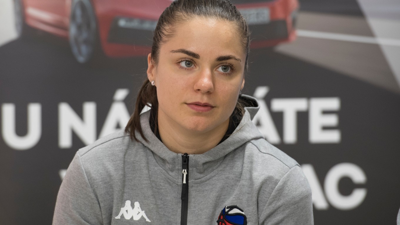Slovenská basketbalistka Barbora Bálintová.