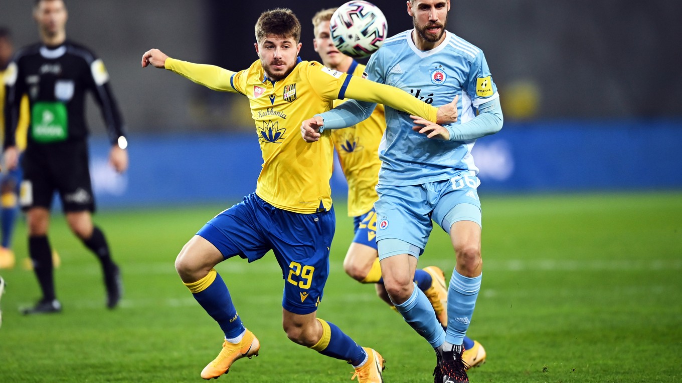 Slovan sa v jarnej časti stretne s Dunajskou Stredou ešte trikrát