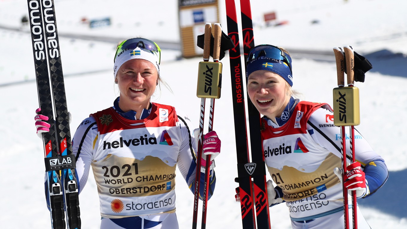 Maja Dahlqvistová a  Jonna Sundlingová