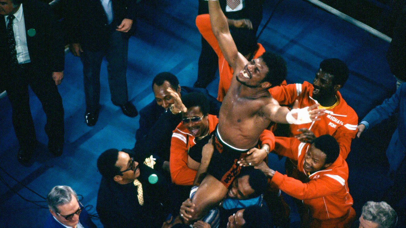 V roku 1978 zdolal Leon Spinks na body Muhammada Aliho.