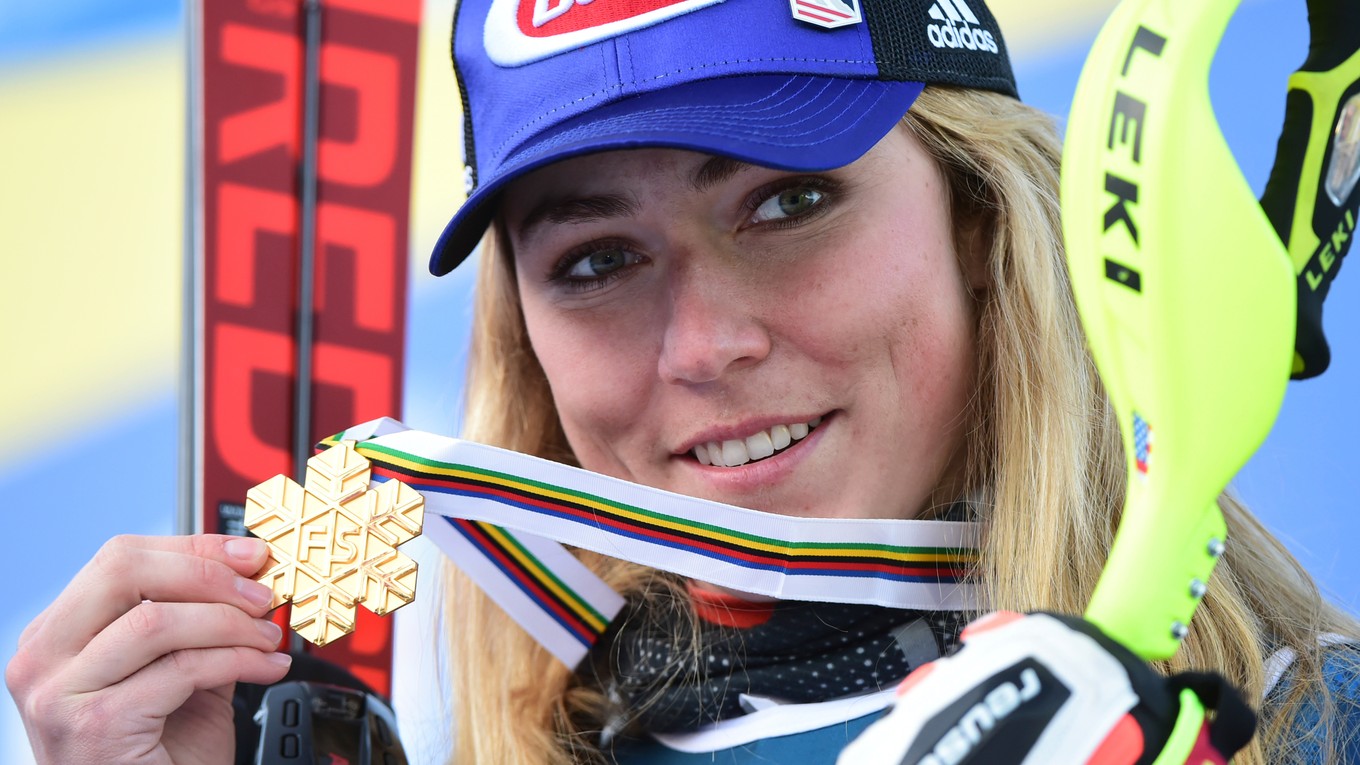 Mikaela Shiffrinová vyhrala alpskú kombináciu na MS v zjazdovom lyžovaní 2021.