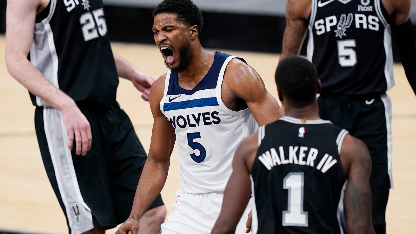 Rozohrávač tímu Minnesota Timberwolves Malik Beasley.