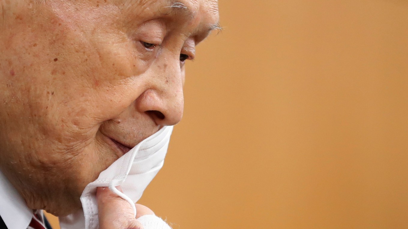 Prezident organizačného výboru OH v Tokiu Joširo Mori.