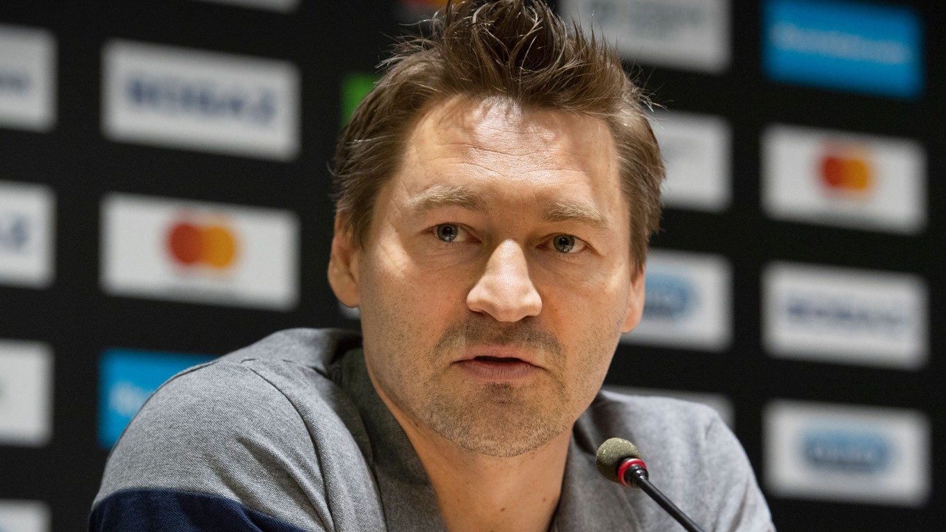 Tréner Vladimír Országh.