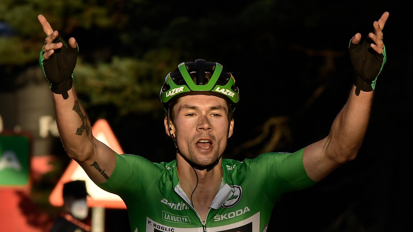 Primož Roglič je zatiaľ na Paríž-Nice tretí.