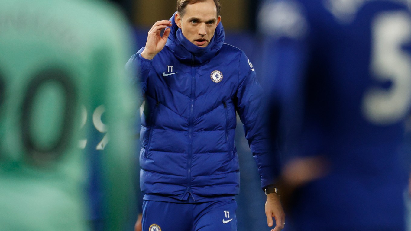 Tréner Chelsea FC Thomas Tuchel.