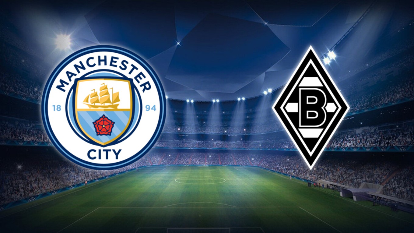 Manchester City vs. Borussia Mönchengladbach, Liga majstrov dnes.
