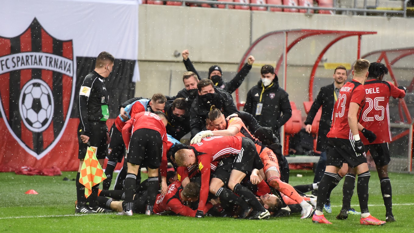 Hráči Spartak Trnava.