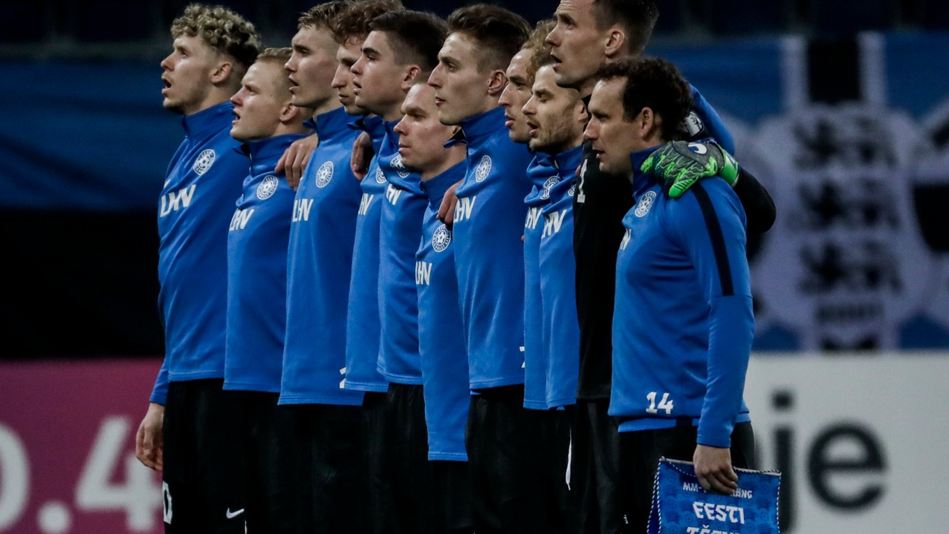 Estónska futbalová reprezentácia.