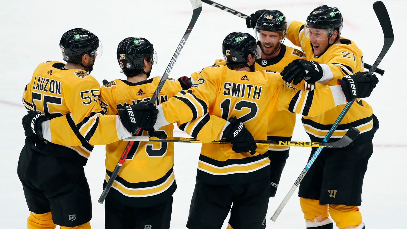 Hráči Boston Bruins.