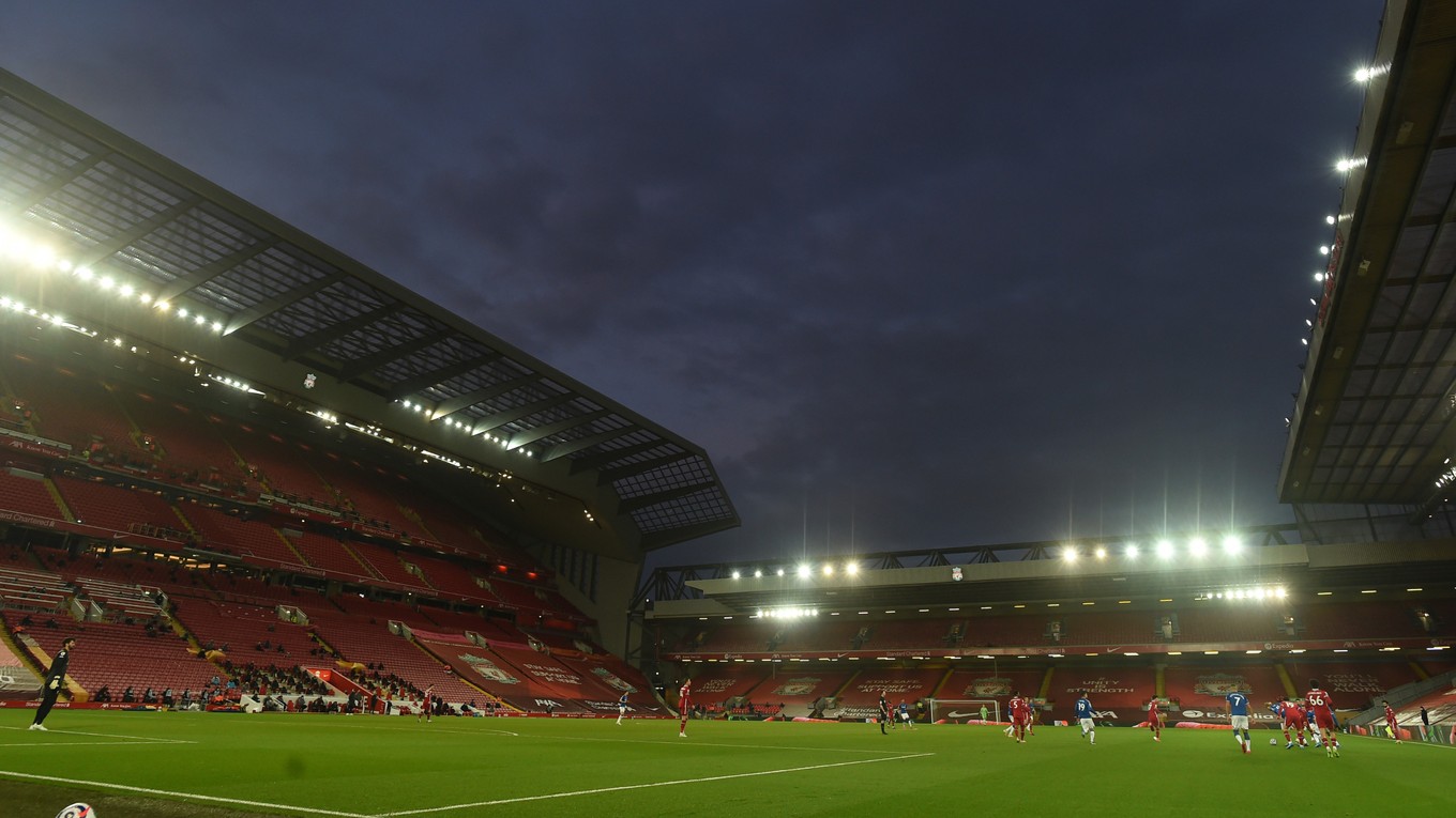 Štadión FC Liverpool.