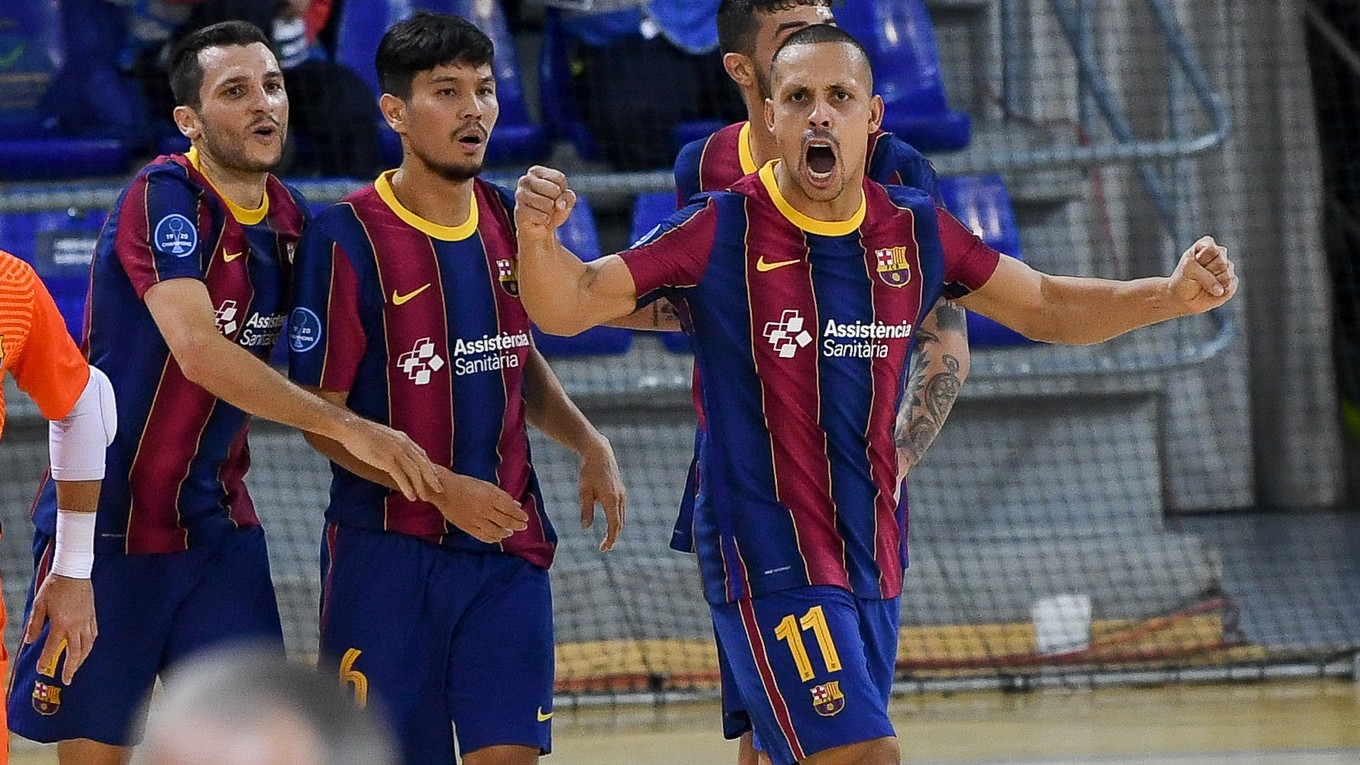 Futsalisti Barcelony neobháji triumf v Lige majstrov.