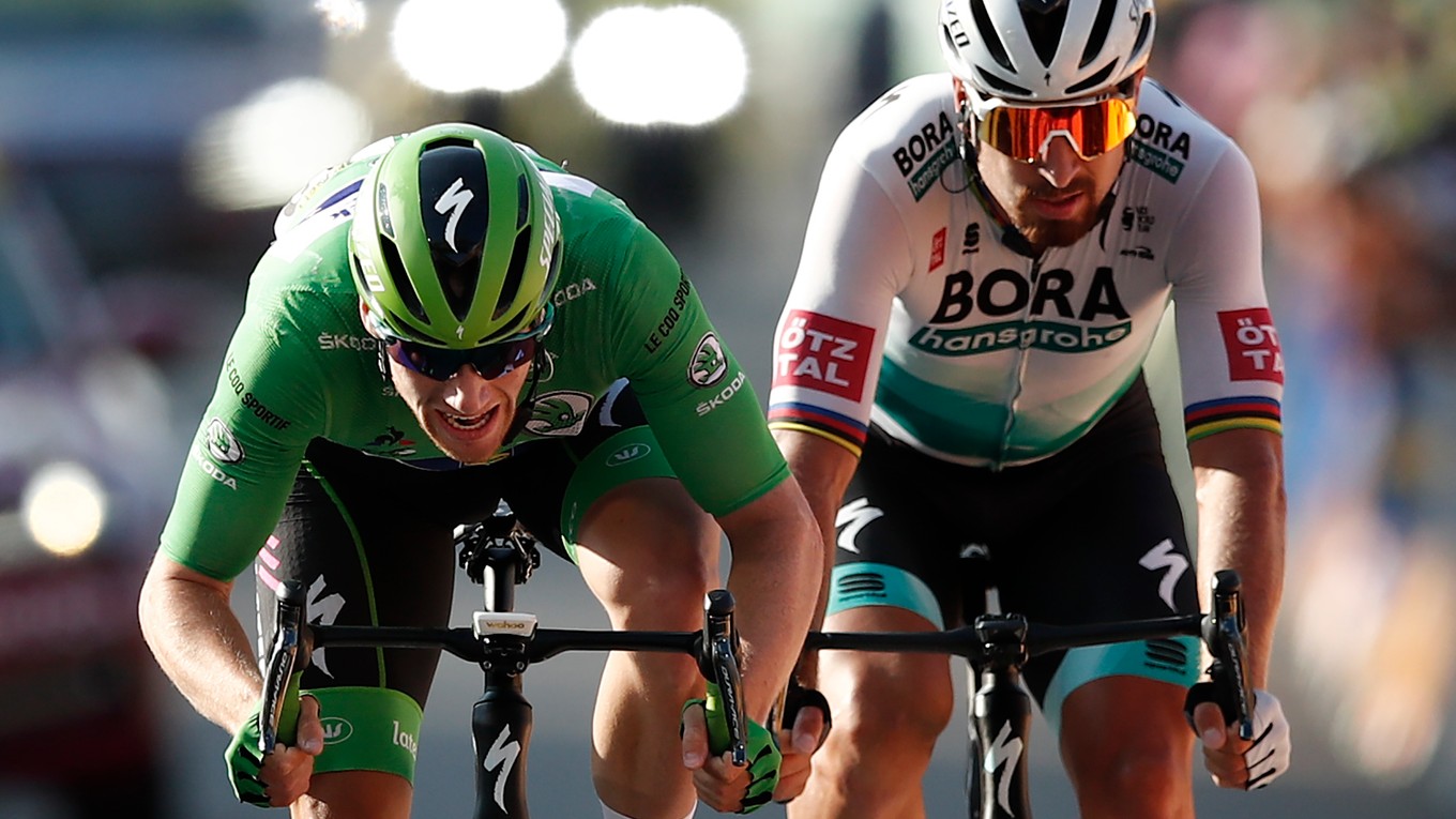 Sam Bennett a Peter Sagan budú súperiť  o zelený dres na Tour 2021. 