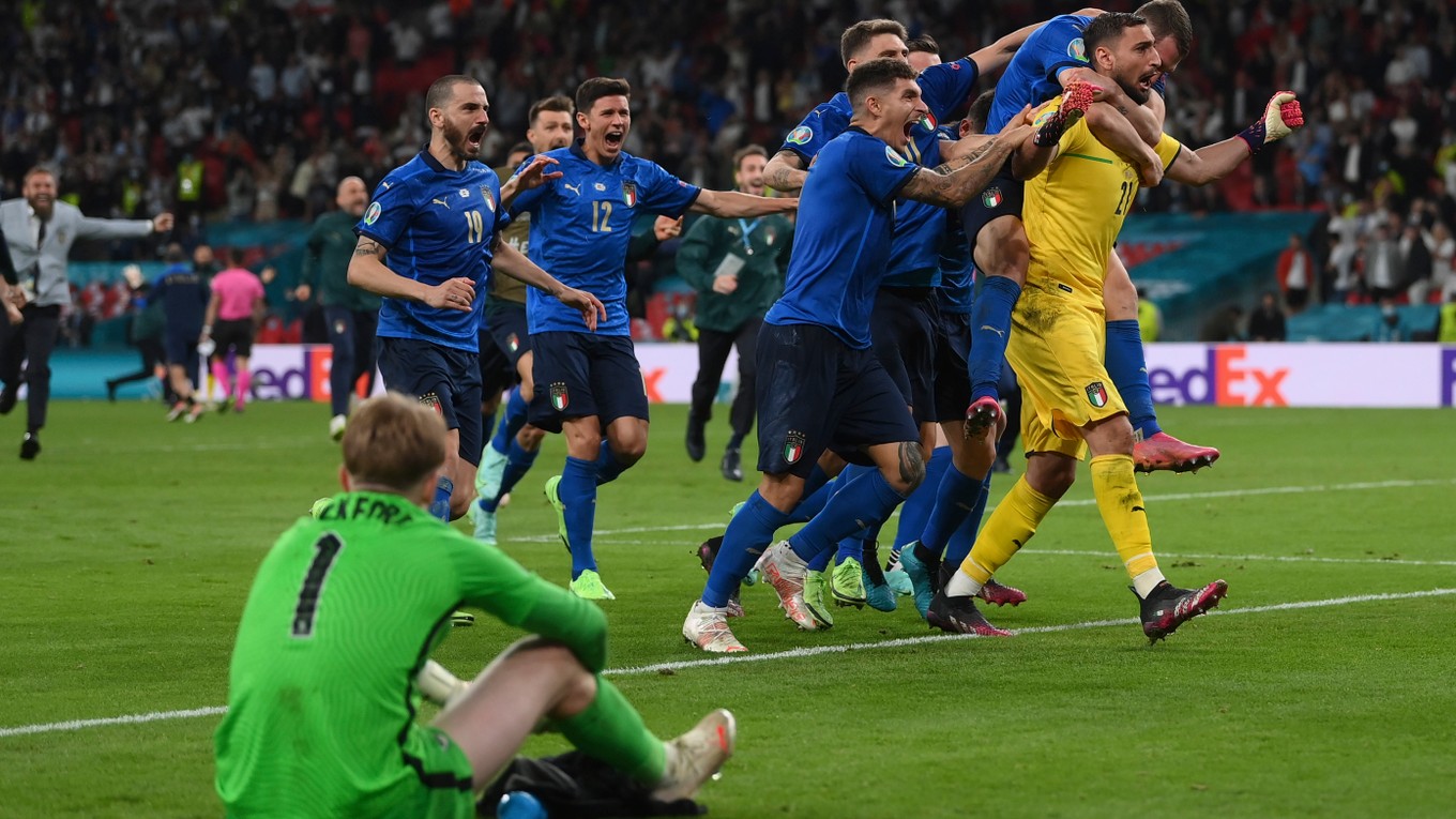 Taliansko po víťazstve na ME vo futbale (EURO 2020 / 2021).