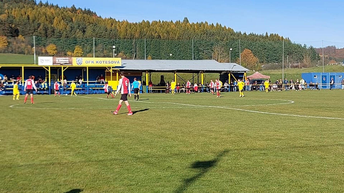 Momentka zo zápasu.