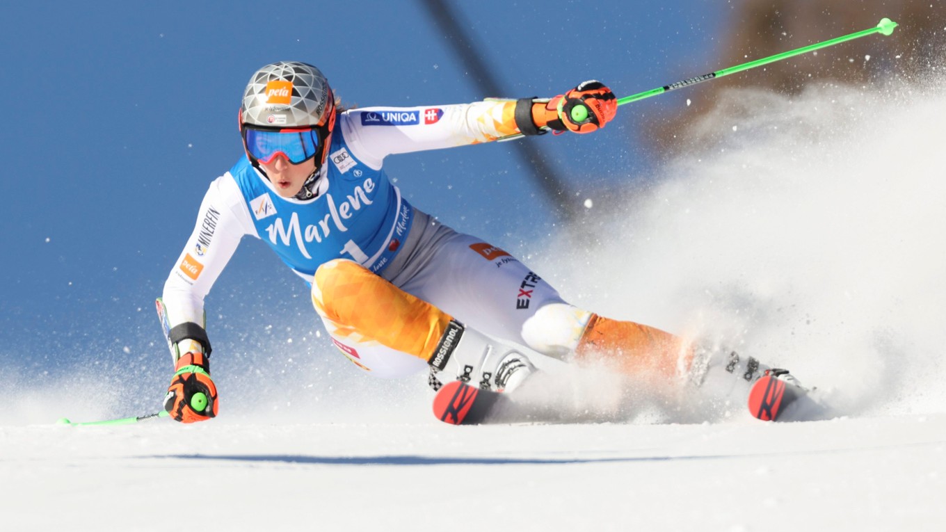 ONLINE prenos: Petra Vlhová dnes ide obrovský slalom v Kronplatzi 2022 (2. kolo).