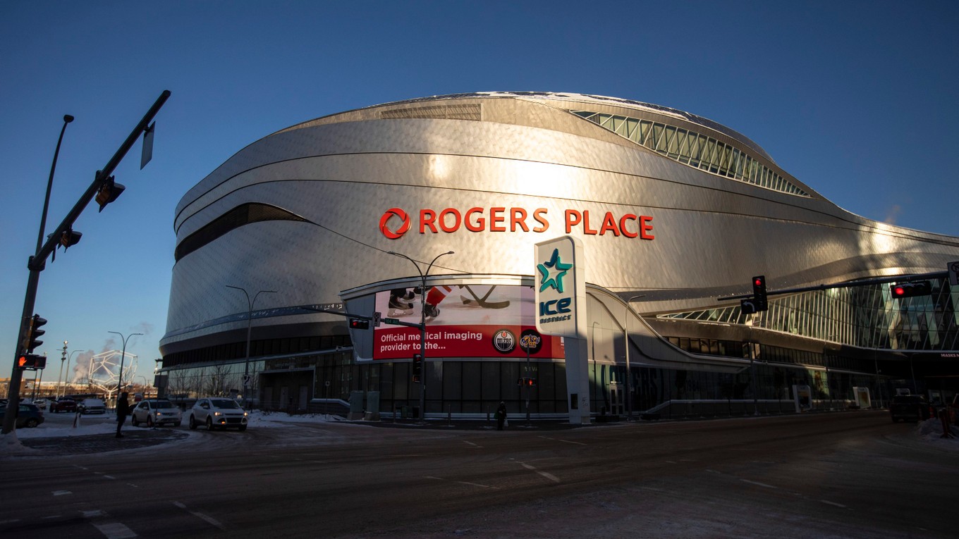 Štadión v Edmontone, v ktorom hrali hokejisti MS do 20 rokov 2022.