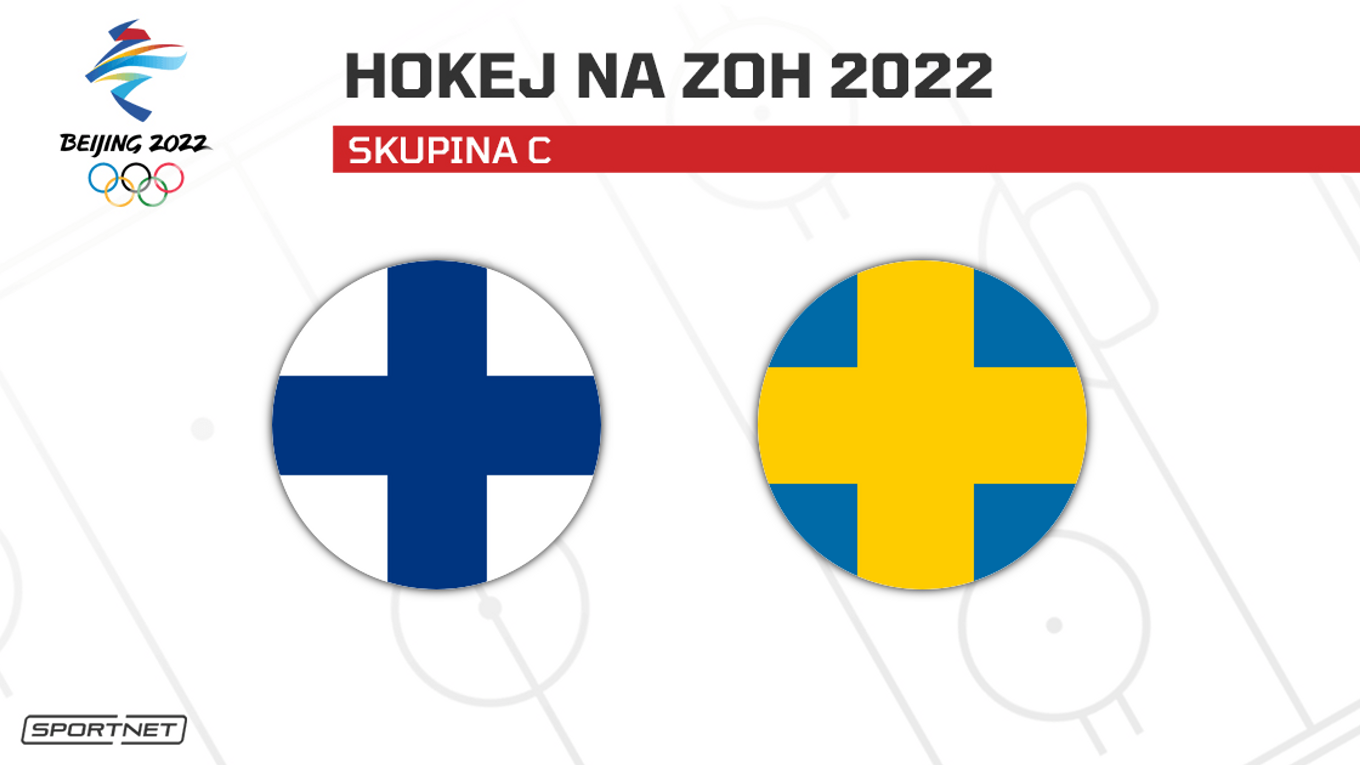 Fínsko - Švédsko: ONLINE prenos zo zápasu na ZOH Peking 2022 dnes (hokej).