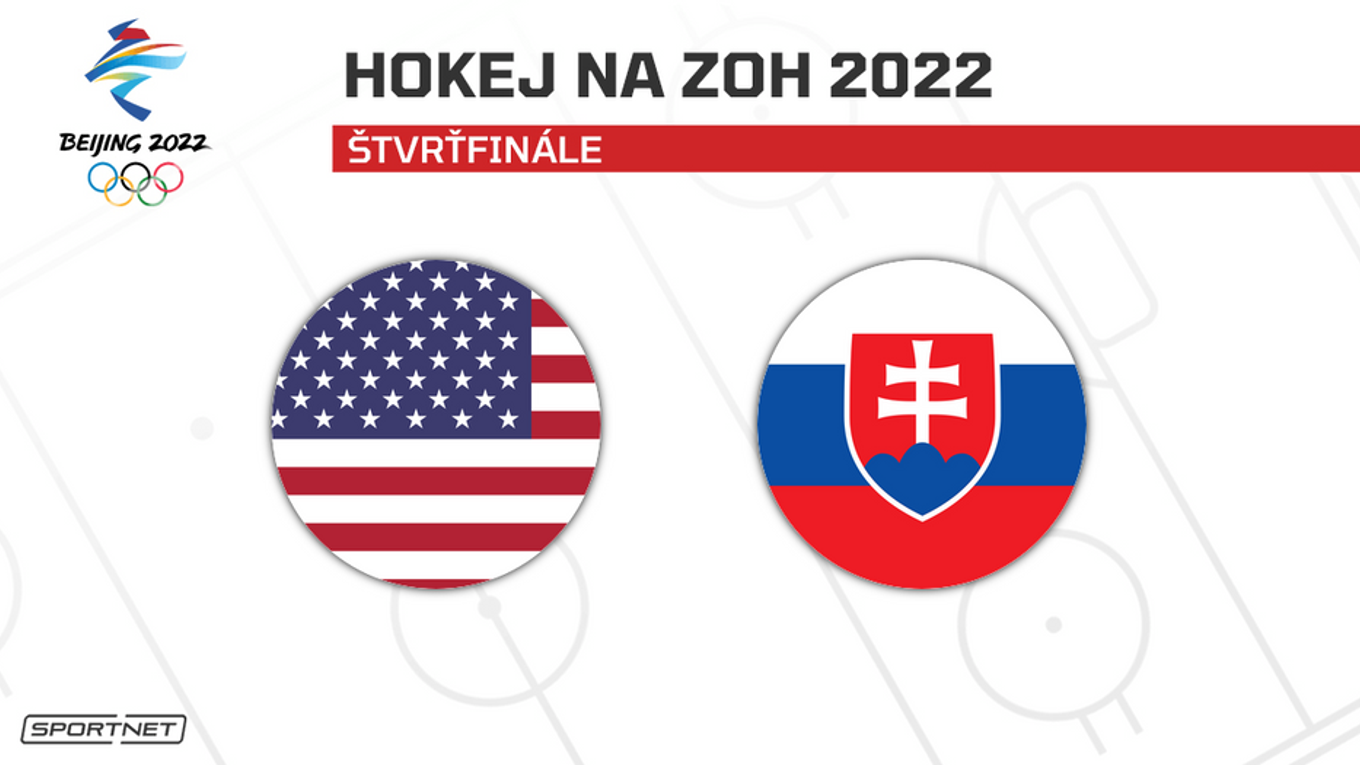 LIVE prenos z olympiády v Pekingu: USA - Slovensko.