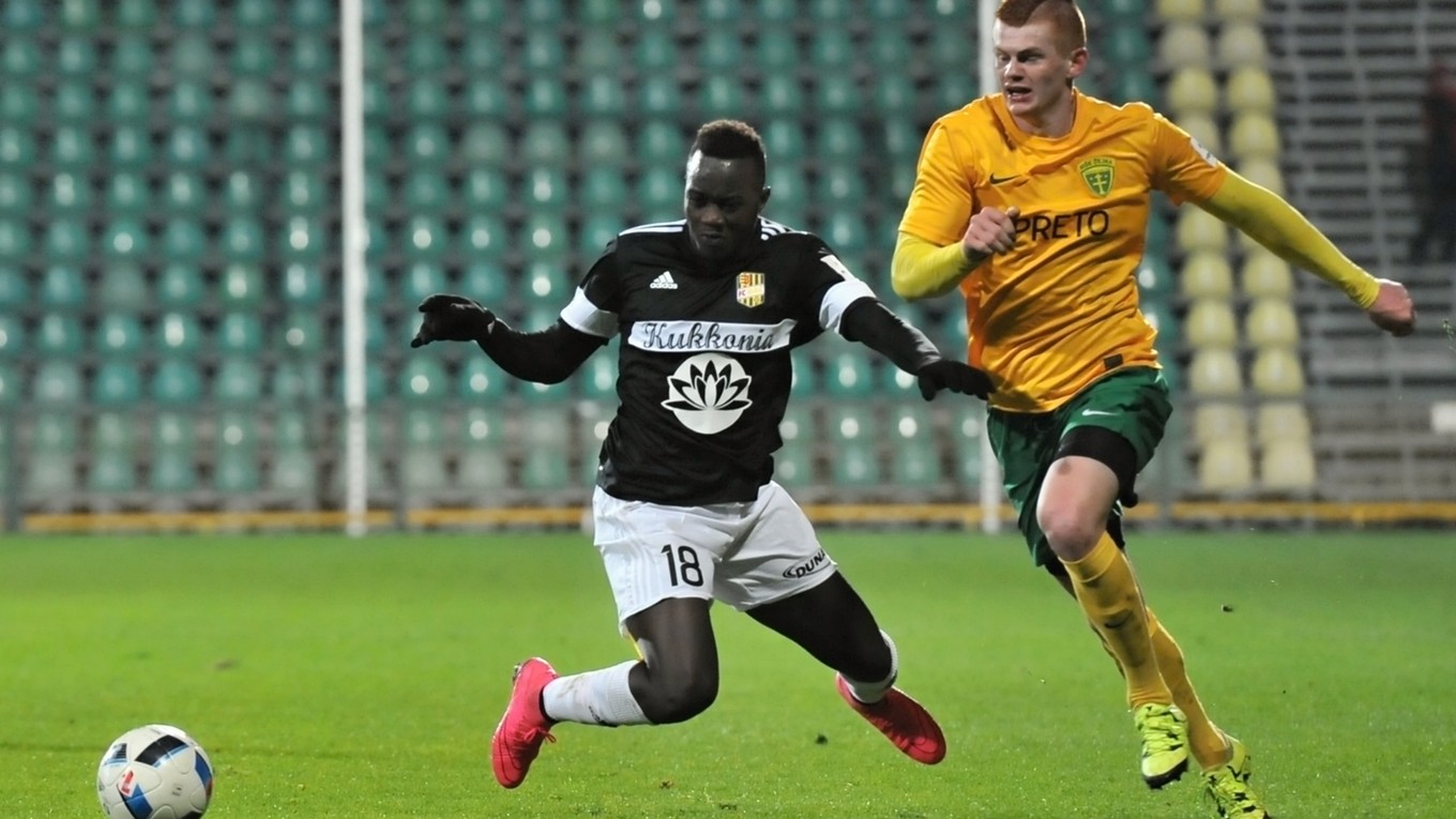 Peter Puček ešte v drese Žiliny.