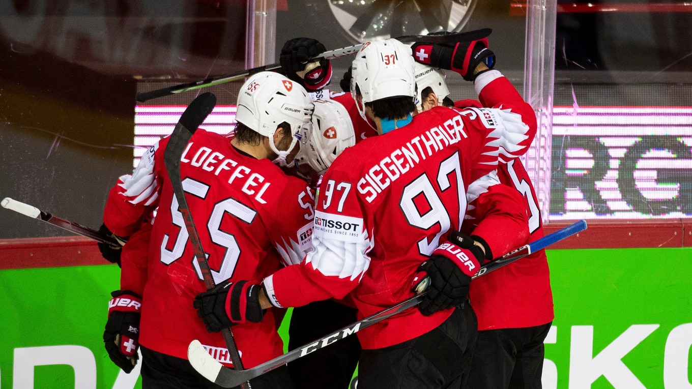 Hokejisti Švajčiarska.