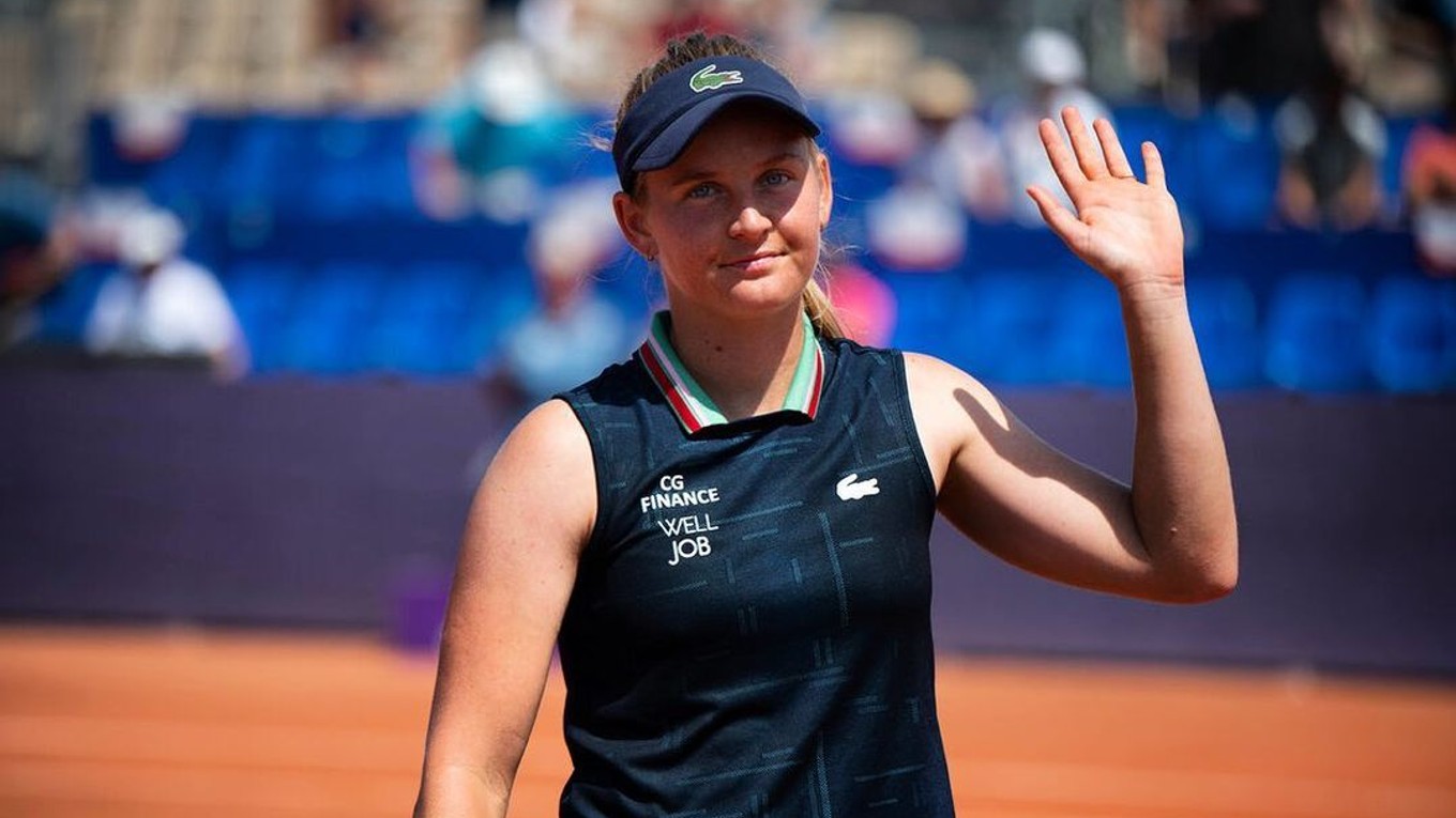 Francúzska tenistka Fiona Ferrová.