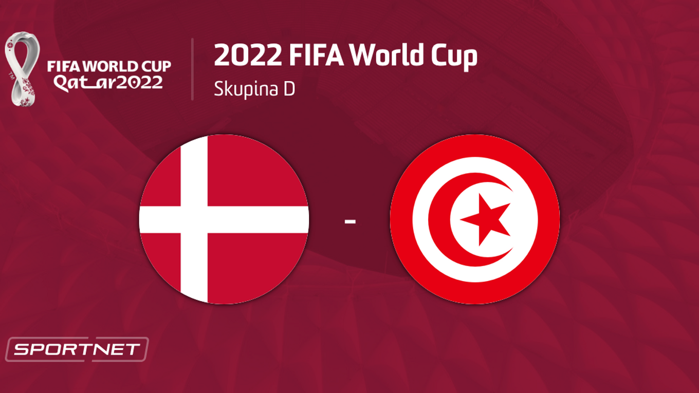 Dánsko vs. Tunisko: ONLINE prenos zo zápasu na MS vo futbale 2022 dnes.