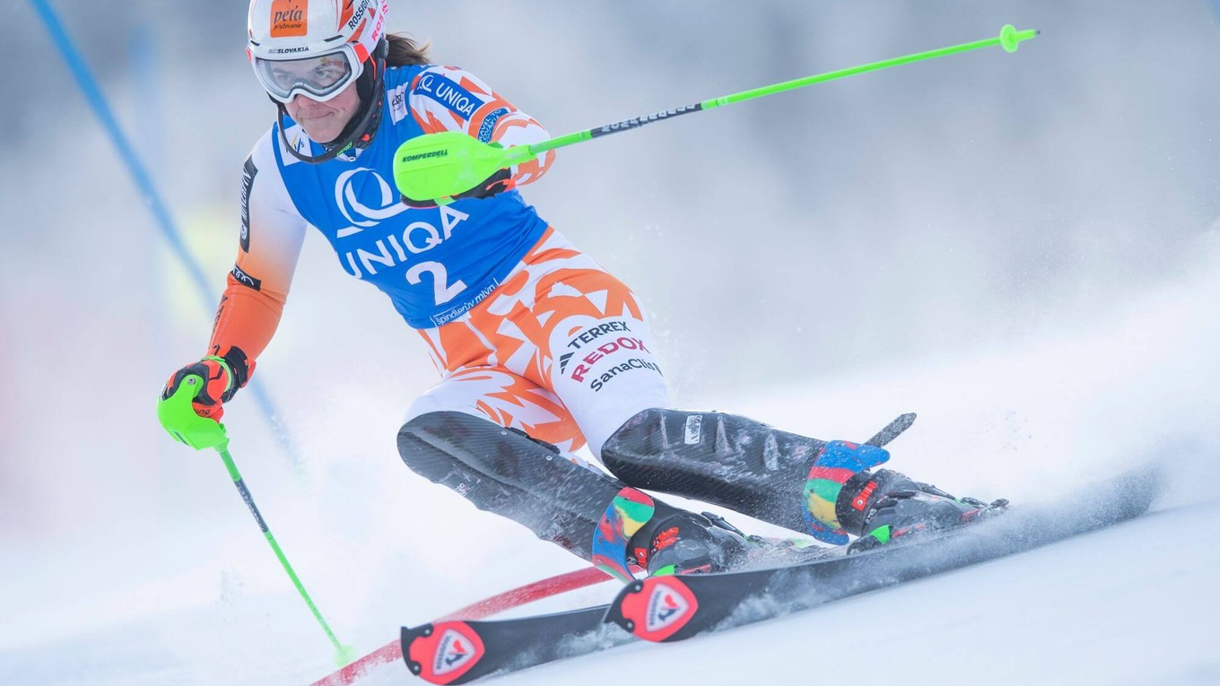 ONLINE: Petra Vlhová dnes ide slalom v Aare 2023.