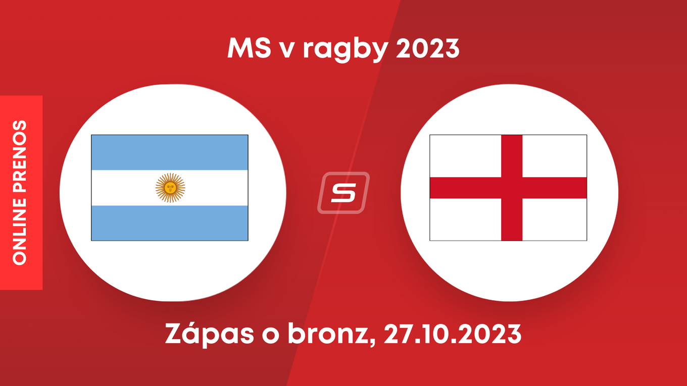 Argentína vs. Anglicko: ONLINE prenos zo zápasu o 3. miesto na MS v rugby 2023. 