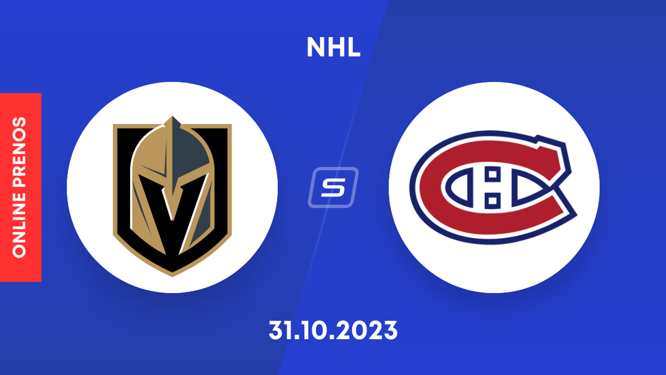 Vegas Golden Knights - Montreal Canadiens: ONLINE prenos zo zápasu NHL.