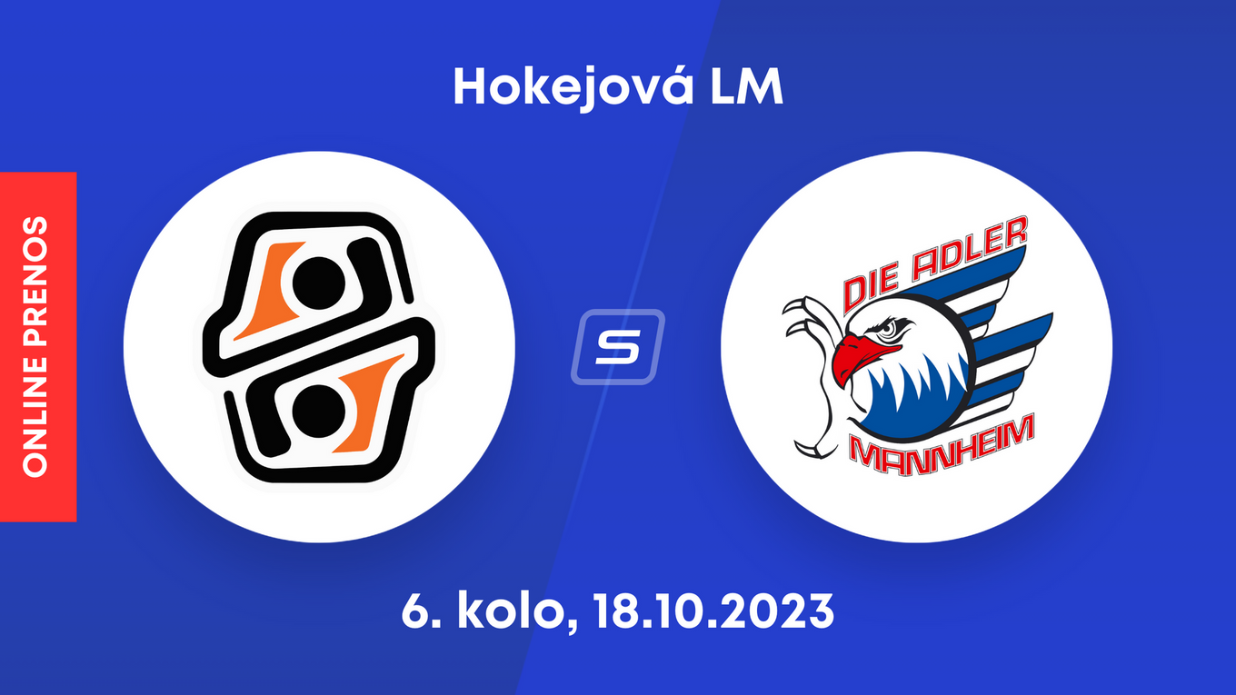 HC Košice - Adler Mannheim: ONLINE prenos zo 6. kola hokejovej Ligy majstrov.