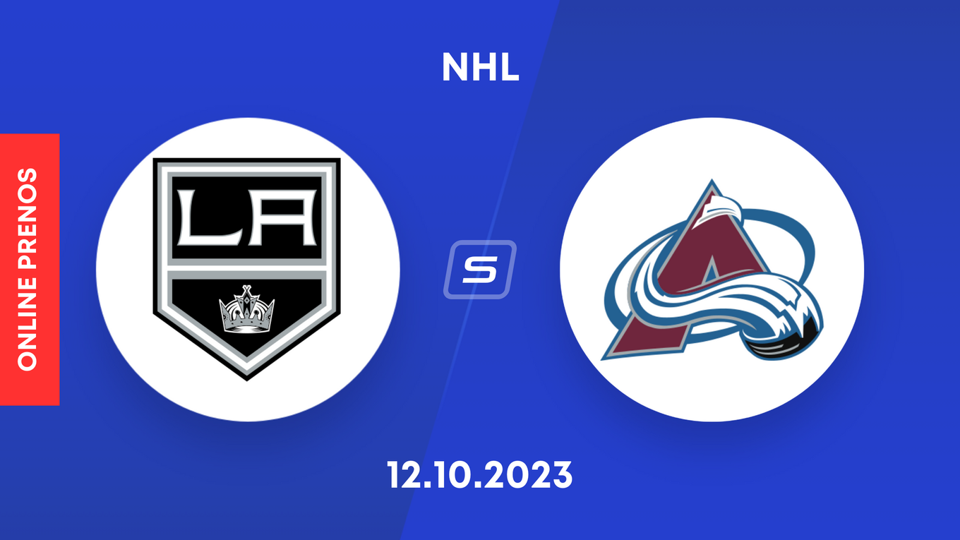 Los Angeles Kings - Colorado Avalanche: ONLINE prenos zo zápasu NHL.