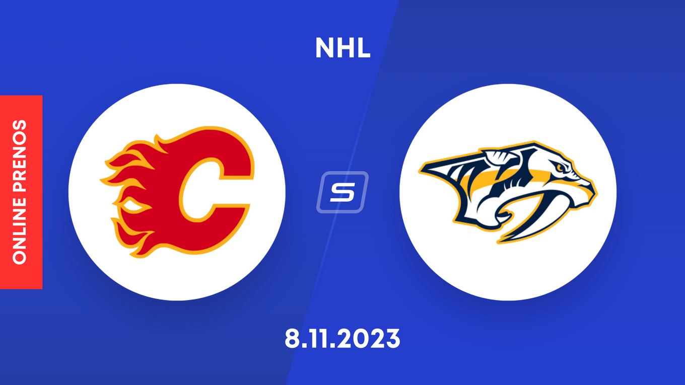 Calgary Flames - Nashville Predators: ONLINE prenos zo zápasu NHL.