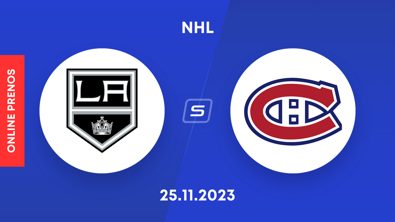 Los Angeles Kings - Montreal Canadiens: ONLINE prenos zo zápasu NHL. 