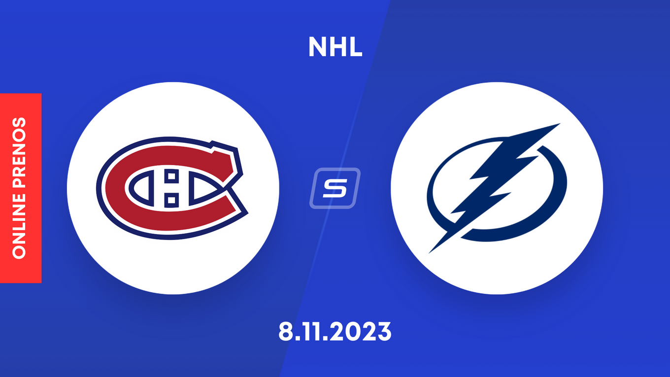 Montreal Canadiens - Tampa Bay Lightning: ONLINE prenos zo zápasu NHL.