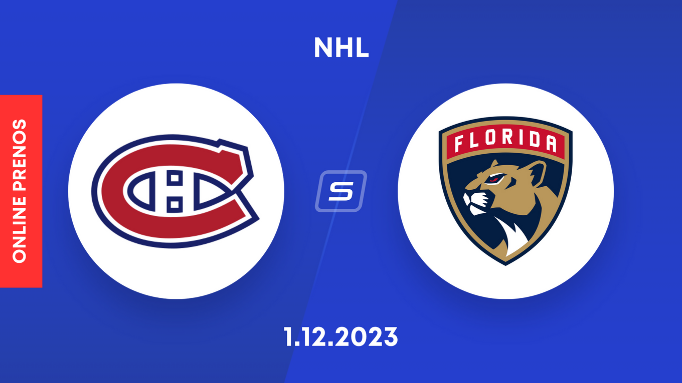 Montreal Canadiens - Florida Panthers: ONLINE prenos zo zápasu NHL.
