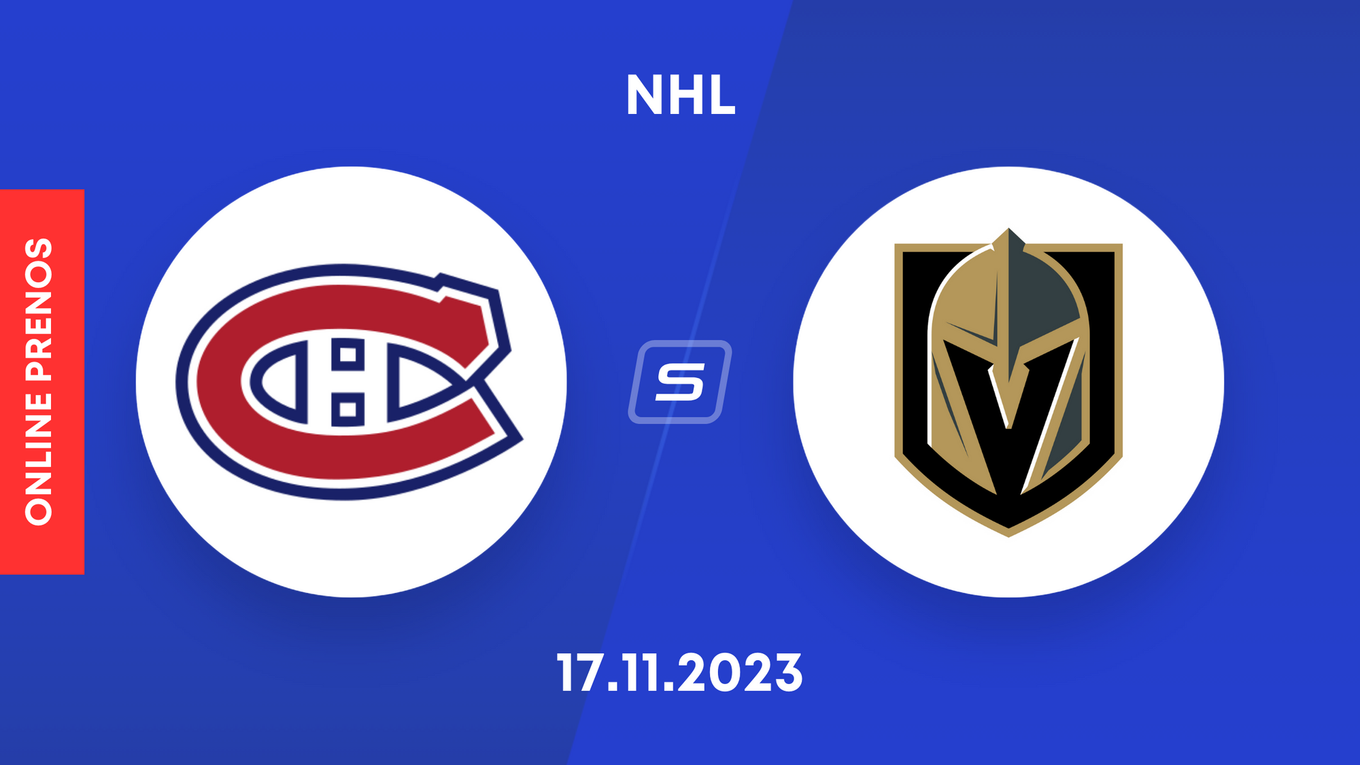 Montreal Canadiens - Vegas Golden Knights: ONLINE prenos zo zápasu NHL. 