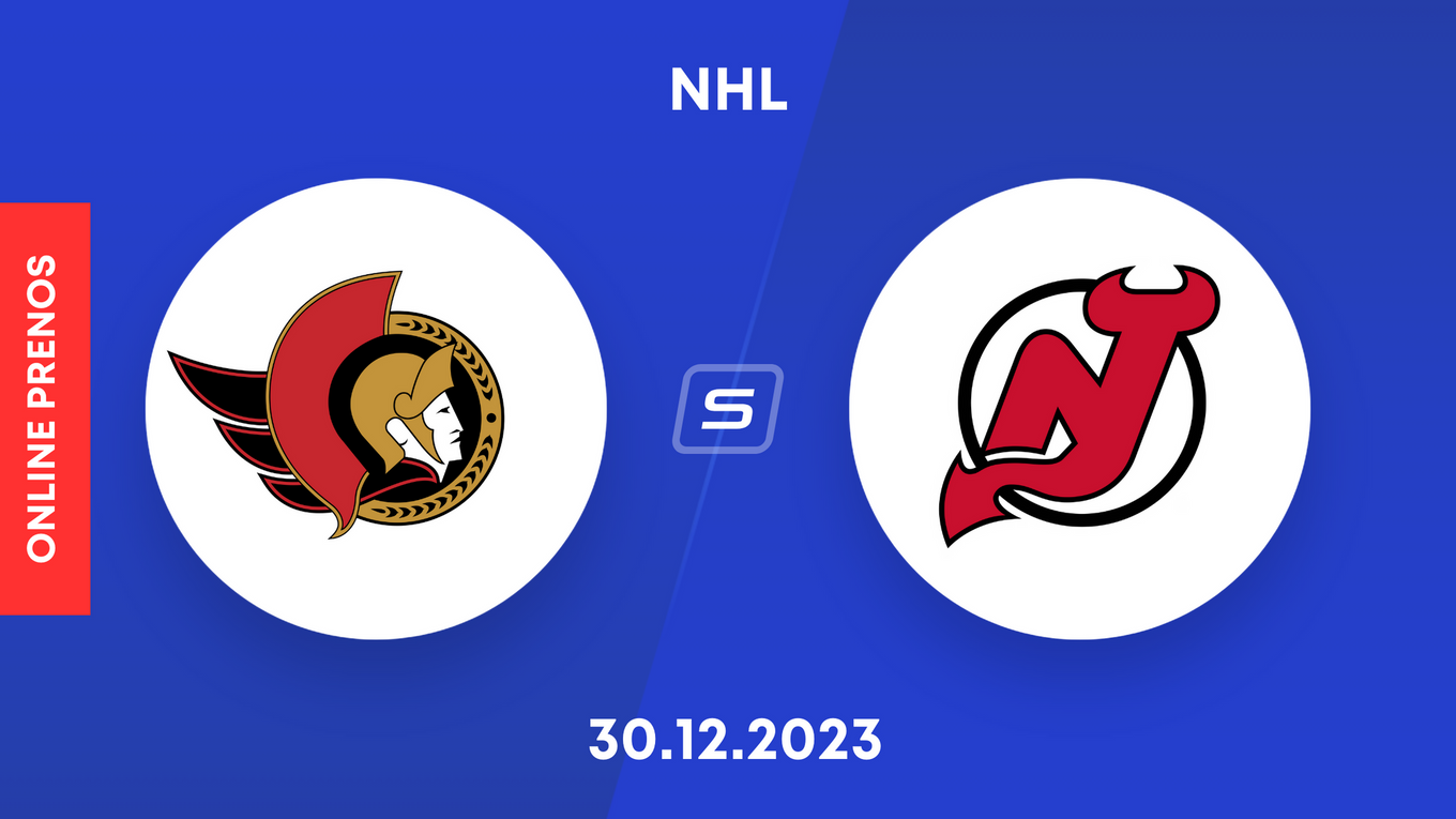 Ottawa Senators - New Jersey Devils: ONLINE prenos zo zápasu NHL.