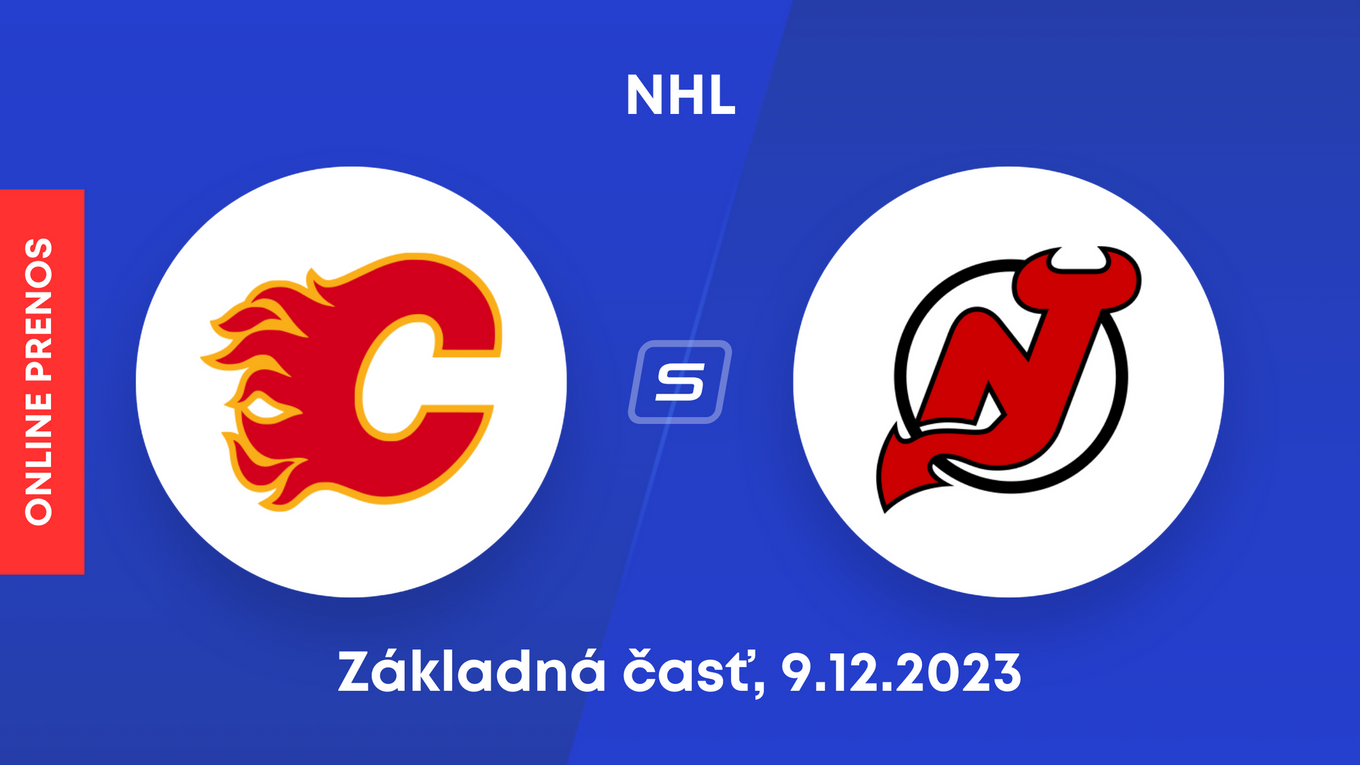 Calgary Flames - New Jersey Devils: ONLINE prenos zo zápasu NHL.