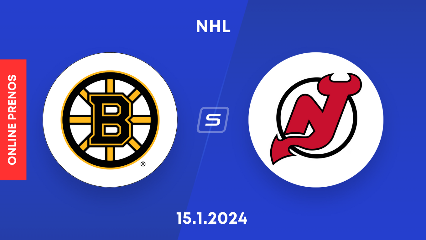 Boston Bruins - New Jersey Devils: ONLINE prenos zo zápasu NHL.