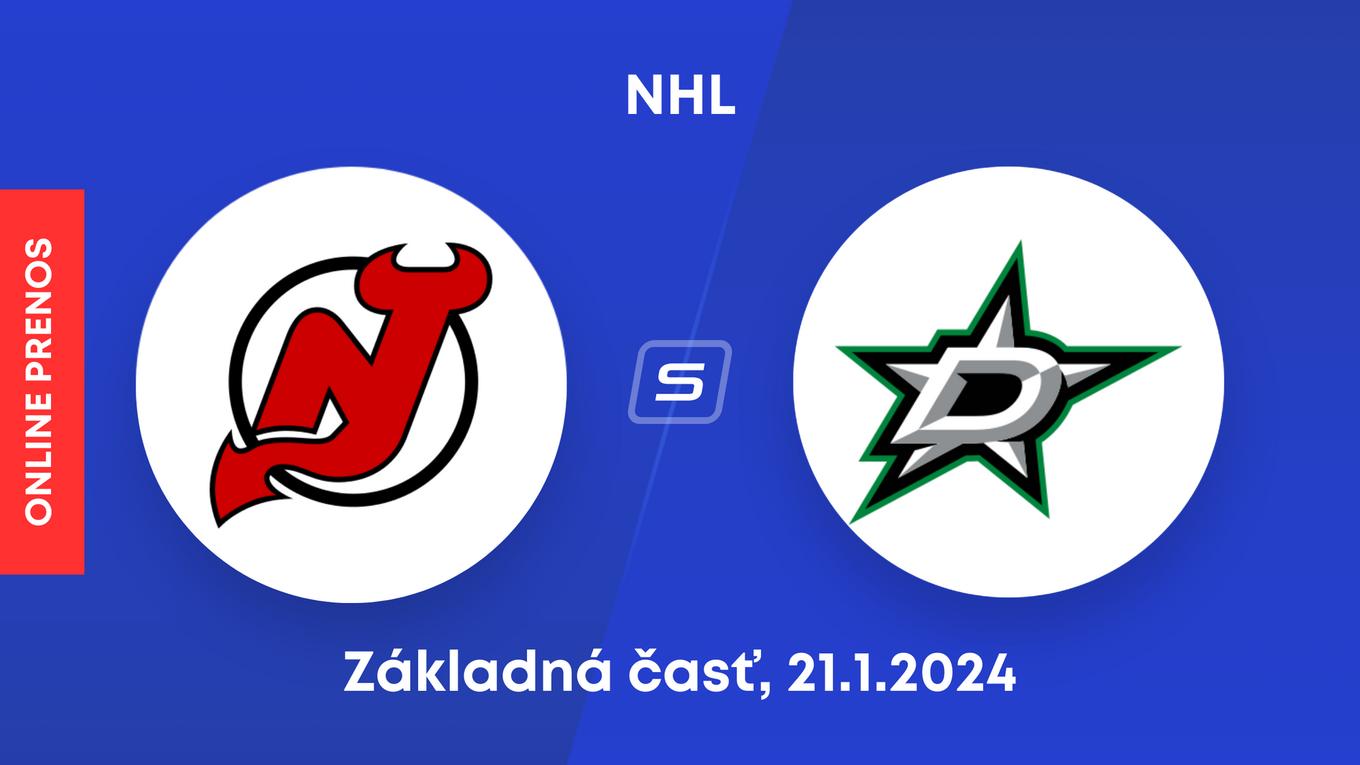 New Jersey Devils - Dallas Stars: ONLINE prenos zo zápasu NHL.