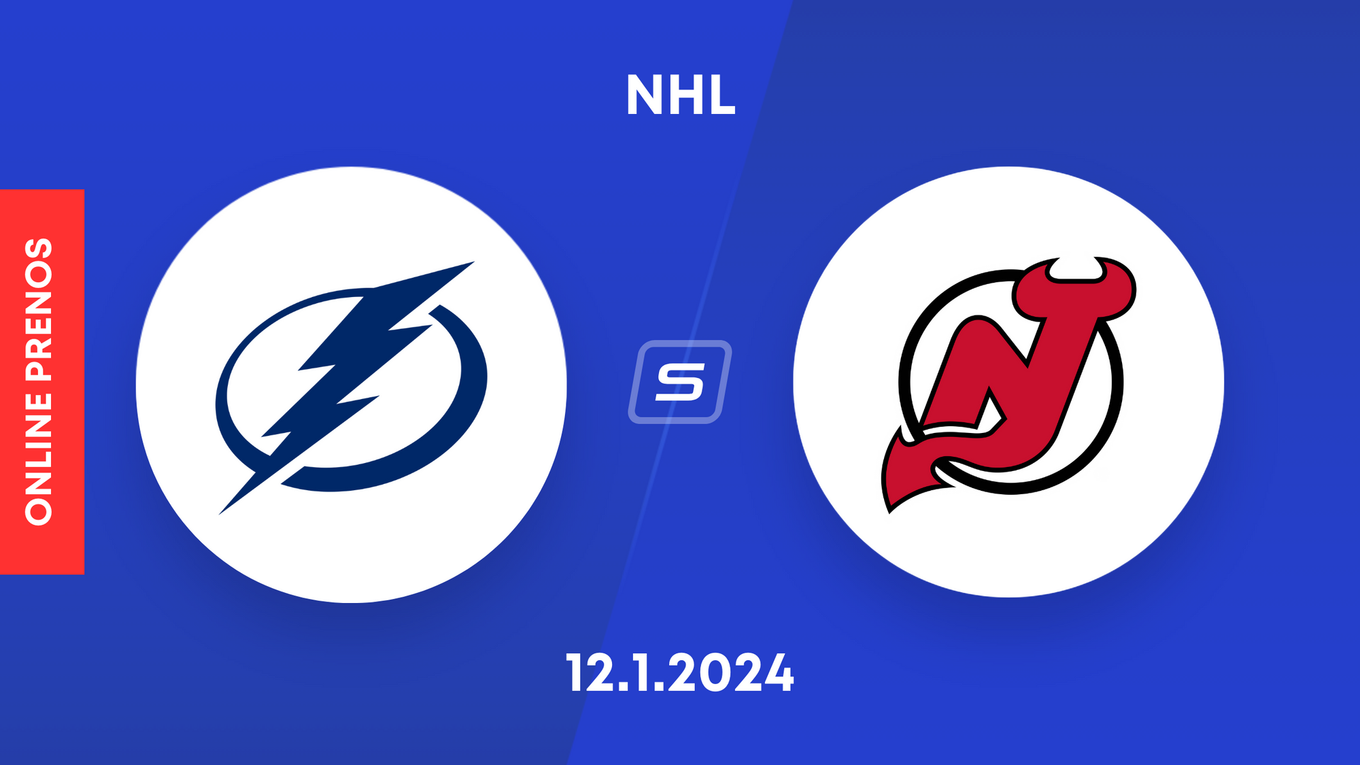 Tampa Bay Lightning - New Jersey Devils: ONLINE prenos zo zápasu NHL.