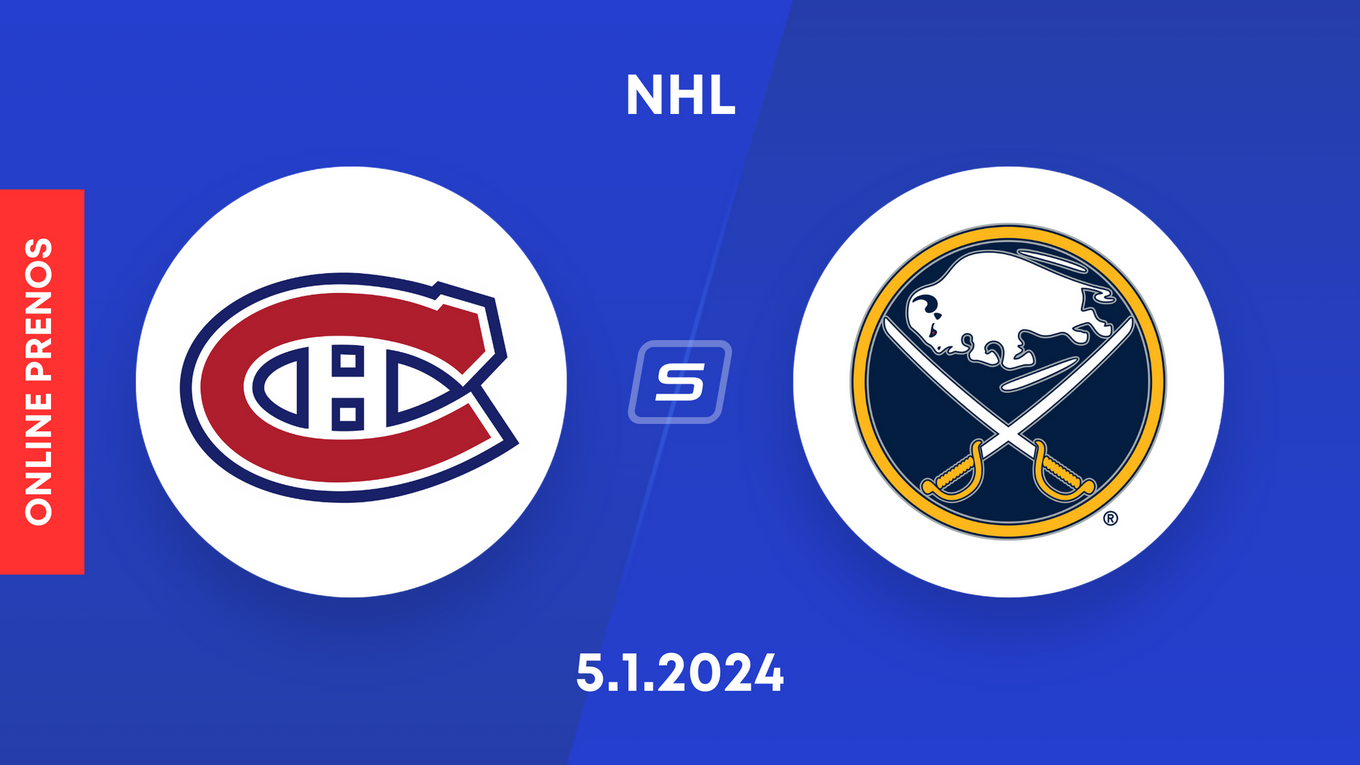 Montreal Canadiens - Buffalo Sabres: ONLINE prenos zo zápasu NHL.