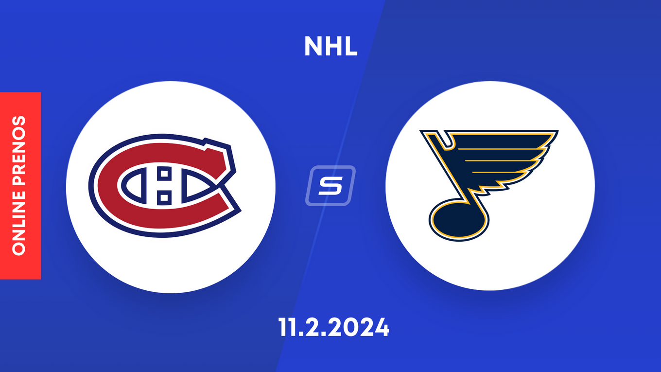 Montreal Canadiens - St. Louis Blues: ONLINE prenos zo zápasu NHL.