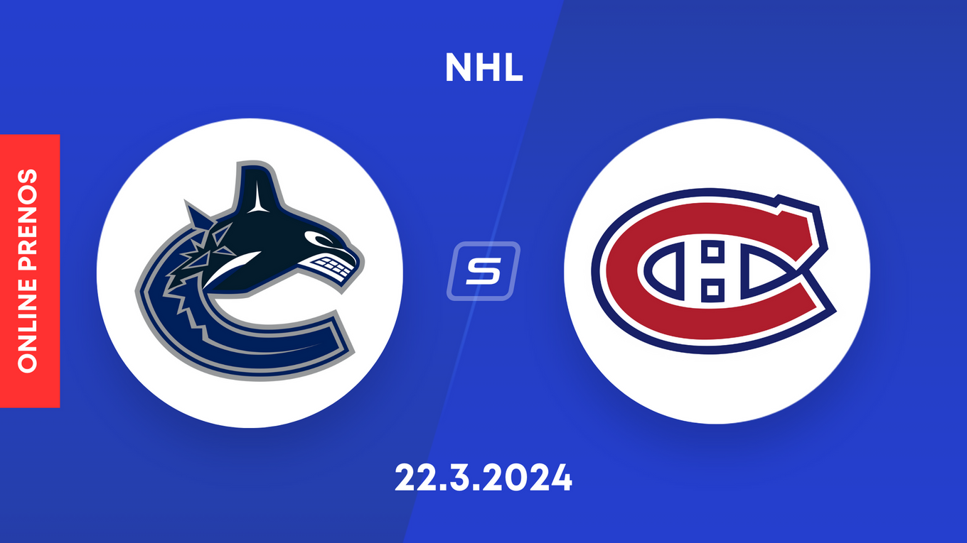 Vancouver Canucks - Montreal Canadiens: ONLINE prenos zo zápasu NHL.