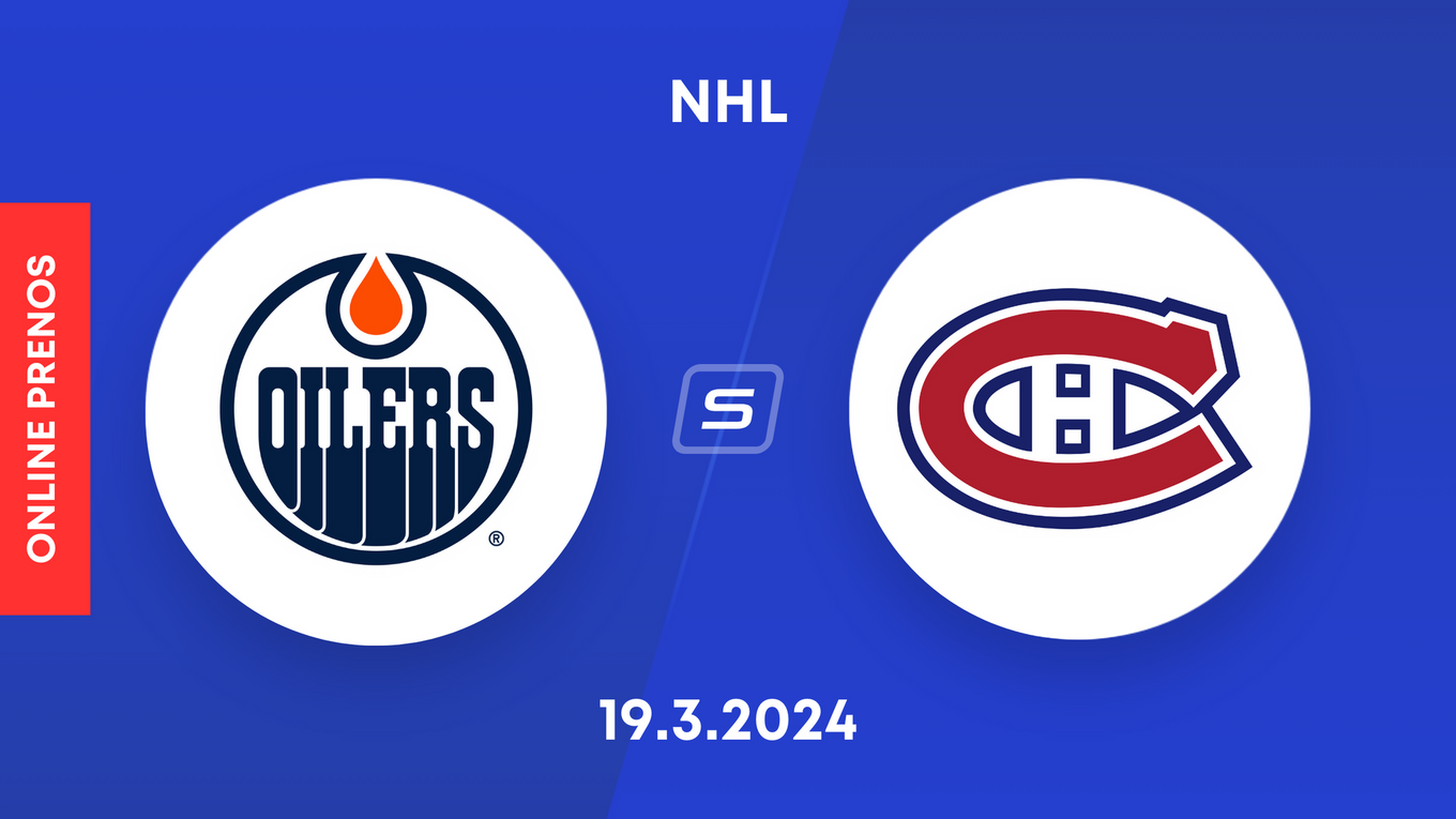 Edmonton Oilers - Montreal Canadiens: ONLINE prenos zo zápasu NHL.
